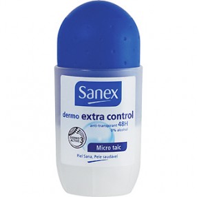 SANEX desodorante dermo extra control sin alcohol roll on 45 ml